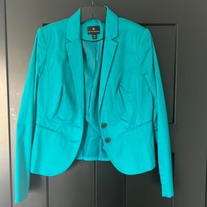Women’s Worthington Teal Blazer Size 10 Tall